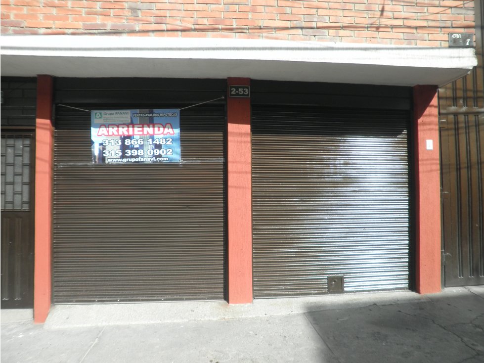 LOCAL COMERCIAL EN LA ASUNCIÓN - LOCALIDAD PUENTE ARANDA BOGOTÁ