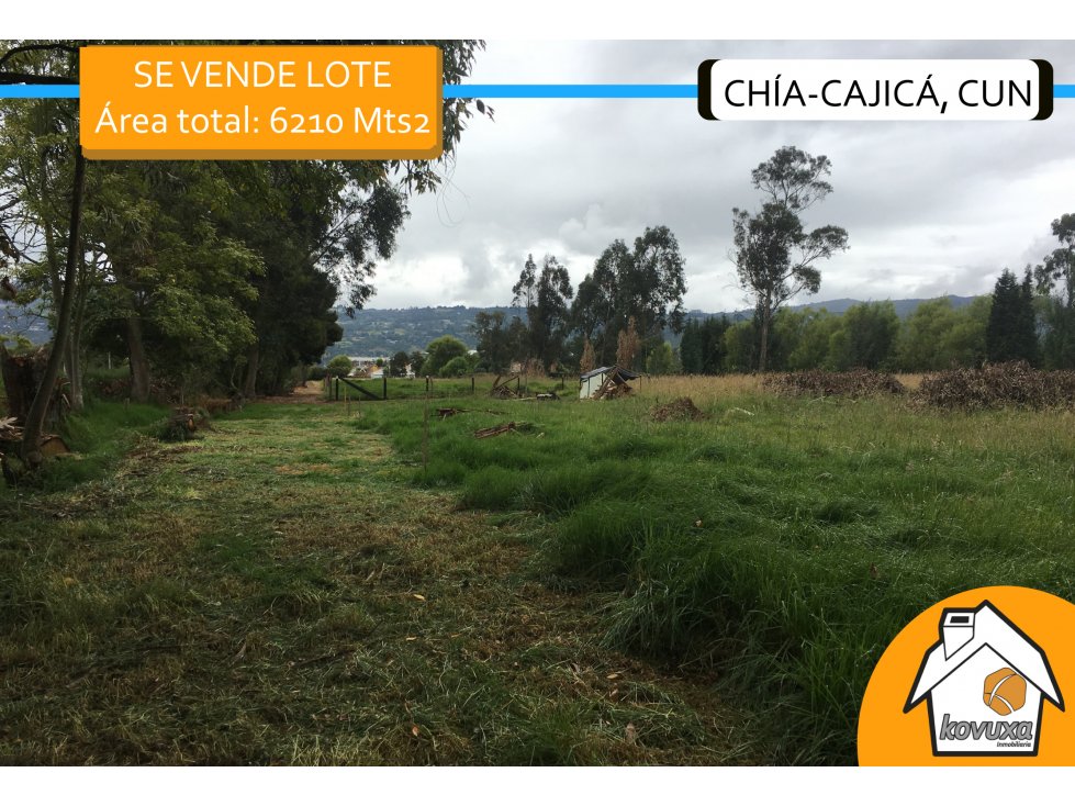 Se vende lote en Cajicá-Chía, comercial