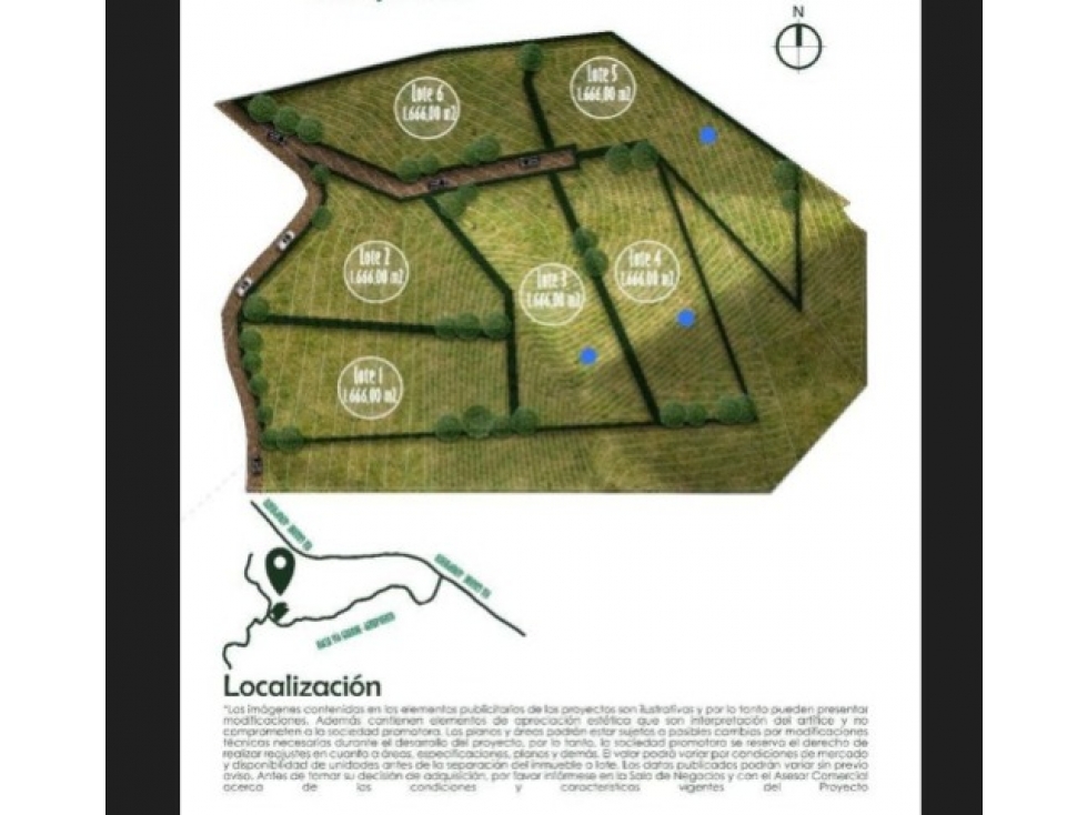 Lote en Venta en Guarne Antioquia en Parcelación