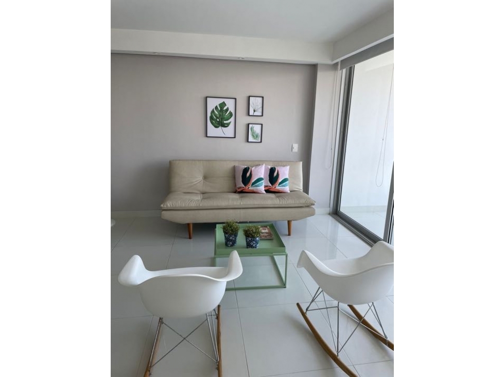 APARTAMENTO EN VENTA EDF TRES CARABELAS EL LAGUITO 2 ALCOBAS