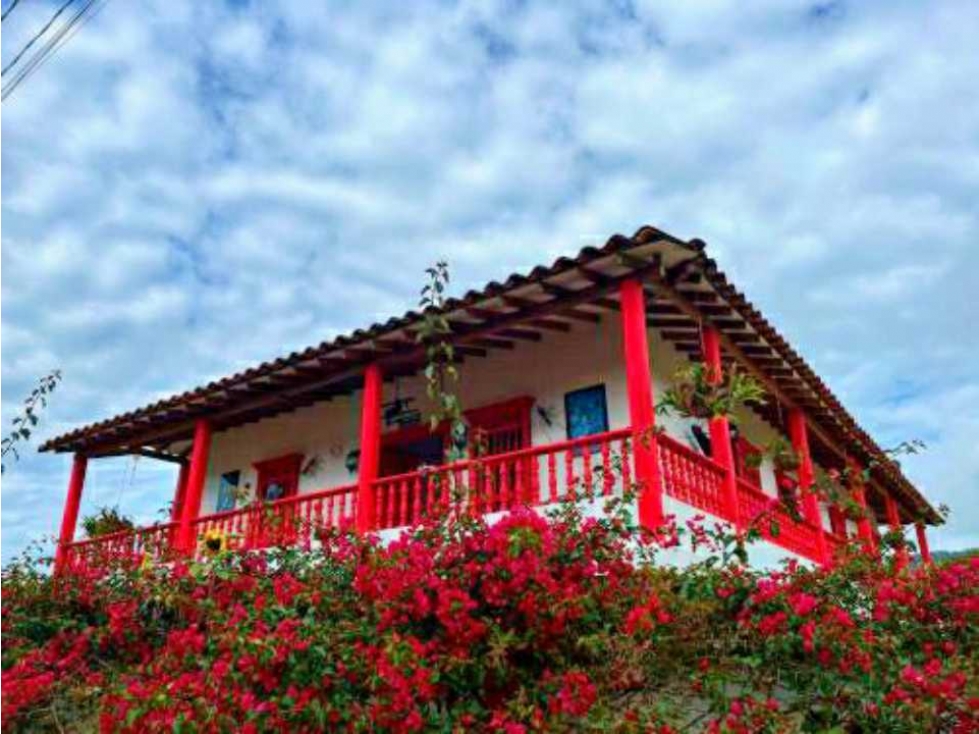 SE VENDE CASA HOTEL EN JERICO, ANTIOQUIA