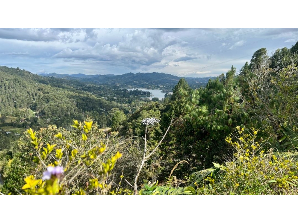 VENDO LOTE CON ESPECTACULAR VISTA A REPRESA LA FE