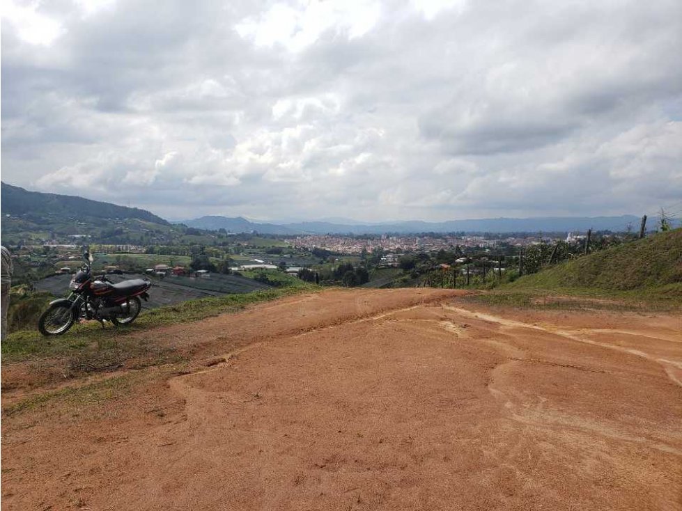 Vendo lote en el carmen de Viboral con vista