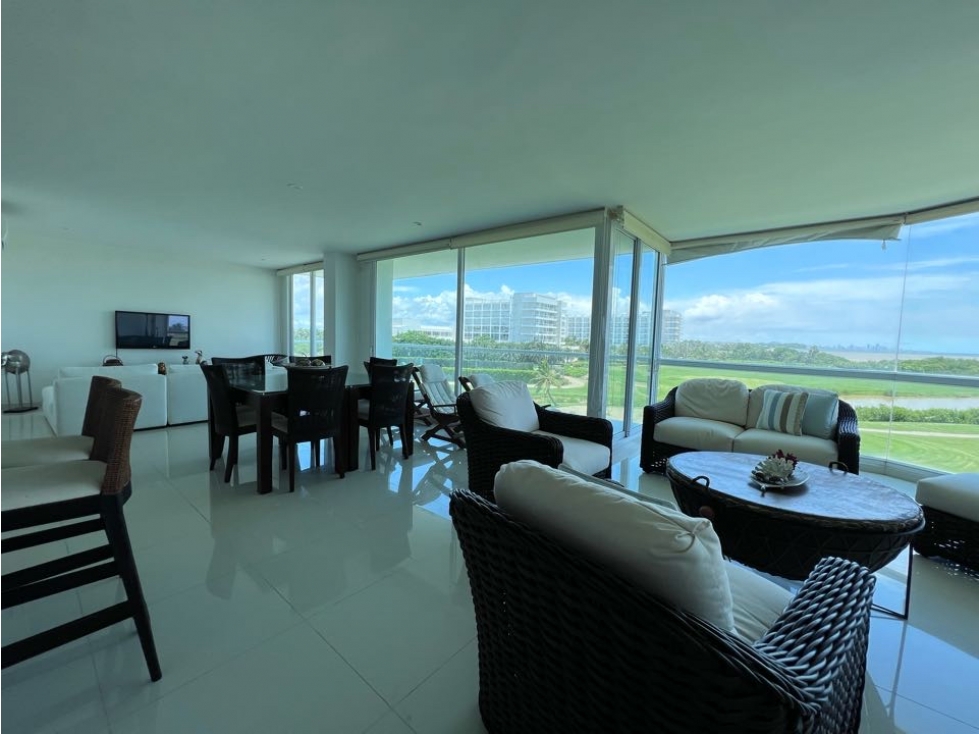 Venta apartamento Karibana hermosa vista Cartagena Golf Beach