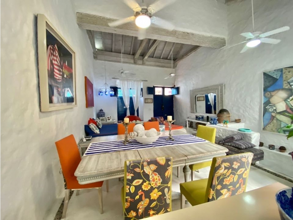 VENTA De Casa en el Centro Histórico de Cartagena 3 Alcobas 3 Niveles