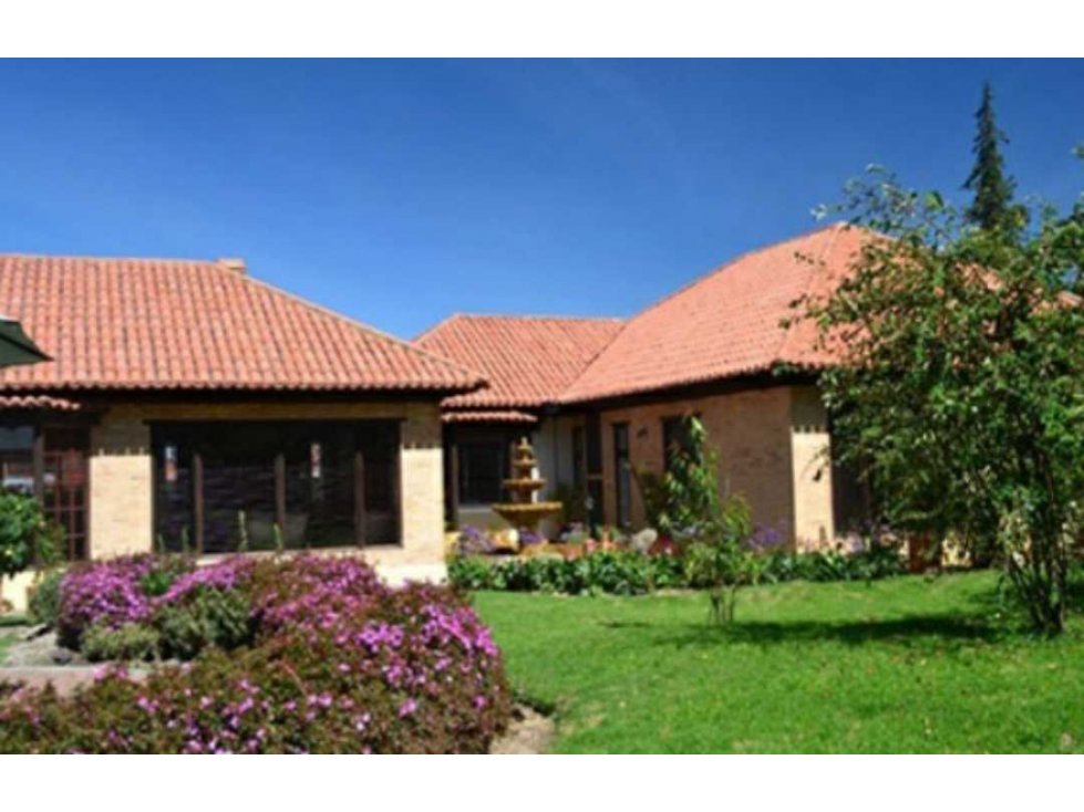 VENTA HERMOSA CASA CONJUNTO LLANO GRANDE - TENJO